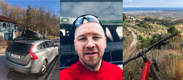 Så transporterade Martin sin cykel till&nbsp;Spanien!