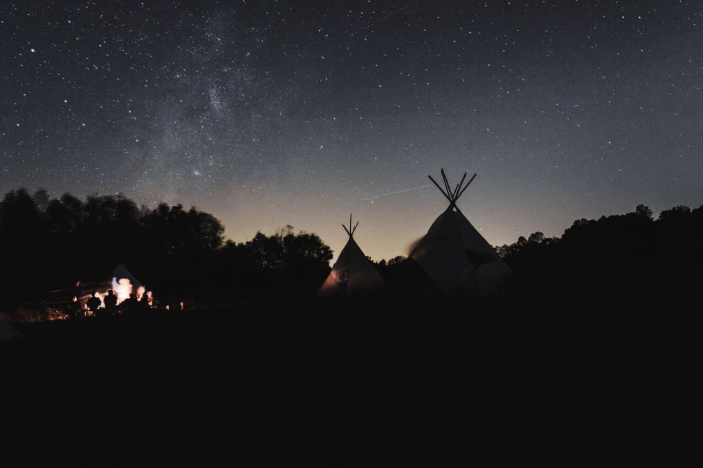 Tältkåta eller tipi – ta dig an&nbsp;vildmarken