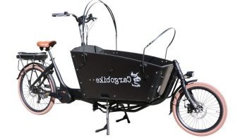 Lådcykel med två hjul